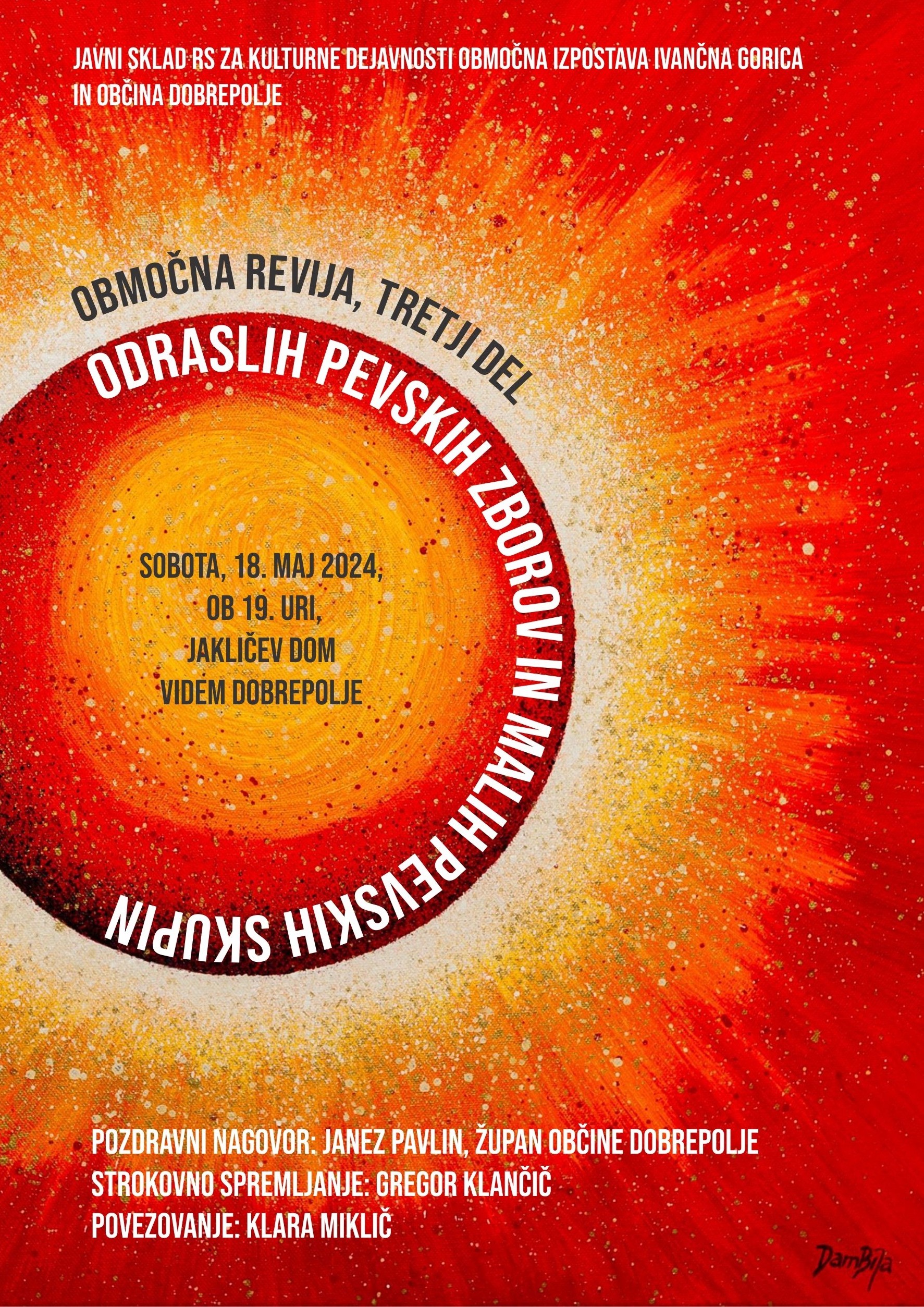 Revija odraslih pevskih zborov 3. del prva stran